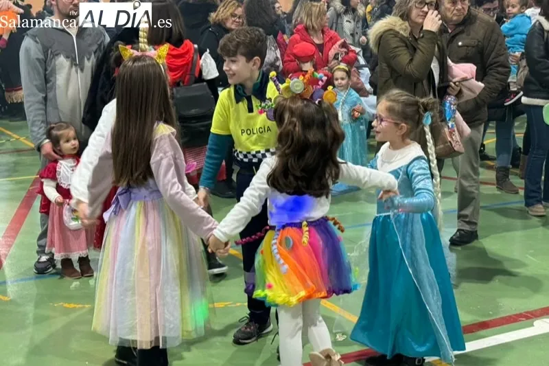 Peñaranda organizaba este lunes el gran baile infantil de carnaval