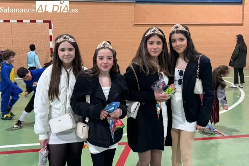 Peñaranda organizaba este lunes el gran baile infantil de carnaval