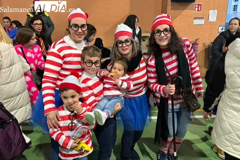 Peñaranda organizaba este lunes el gran baile infantil de carnaval