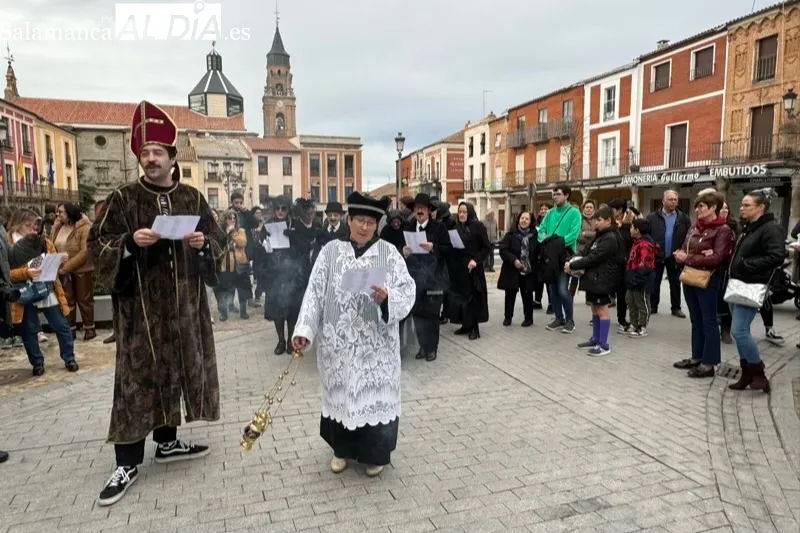 El entierro de la sardina pone punto y final al carnaval en Peñaranda