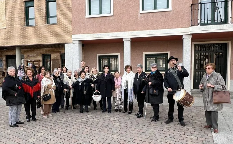  Entrega del bastón de mando a las Águedas de Carbajosa.