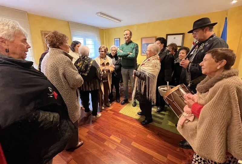  Entrega del bastón de mando a las Águedas de Carbajosa.