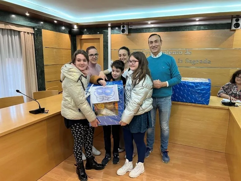 Entrega de los premios del concurso de disfraces del Carnaval de Carbajosa de la Sagrada