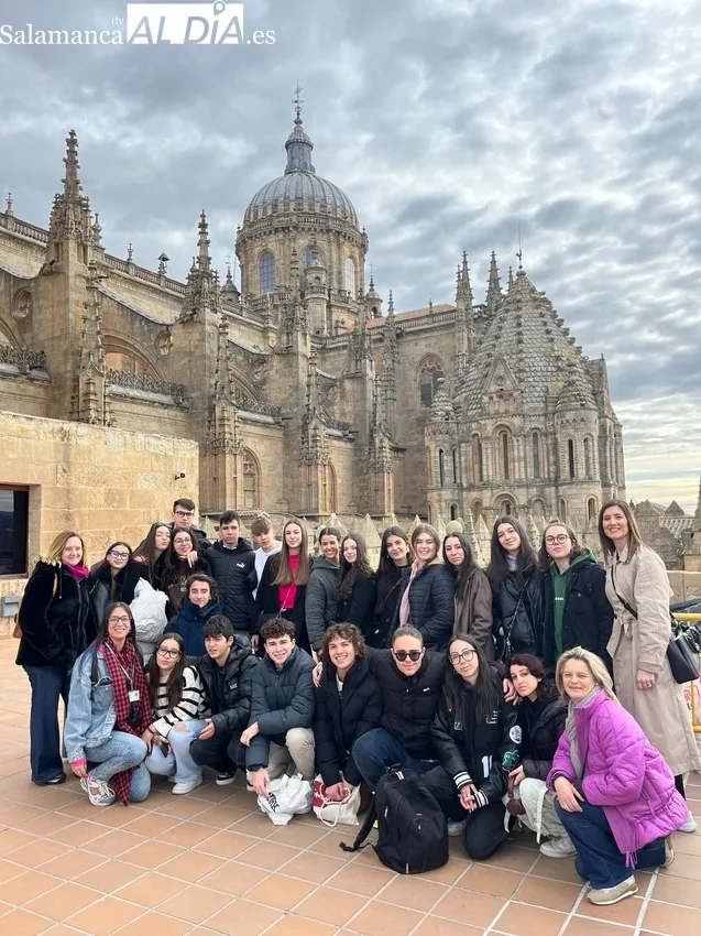 El IES Campo Charro hace de anfitrión para alumnos italianos en un nuevo proyecto Erasmus 