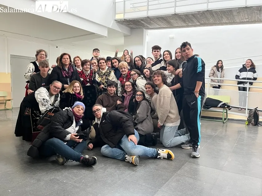 El IES Campo Charro hace de anfitrión para alumnos italianos en un nuevo proyecto Erasmus 