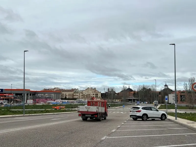Alumbrado público en Carbajosa de la Sagrada.