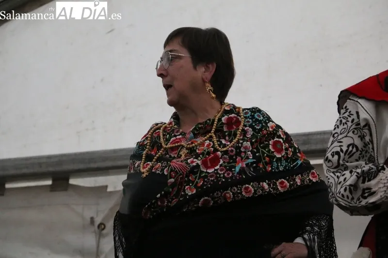 Actuación del Grupo de Charros de Aldeadávila en Corporario con motivo de las fiestas de San Blas / CORRAL