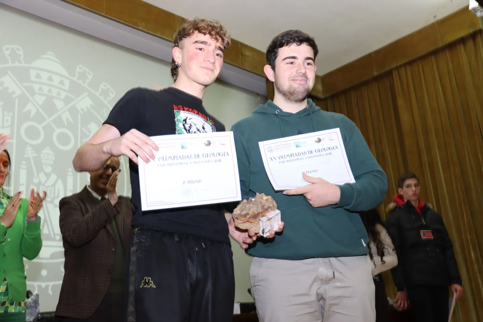 Martín Atienza Tapia y Pablo García de Santos.