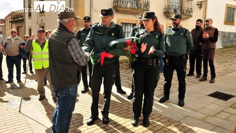 Foto 10 - Los ganaderos y agricultores del Abadengo se unen en una larga tractorada en Lumbrales