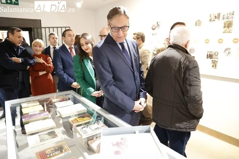 La Universidad de Salamanca recibe para su custodia el legado personal de la escritora salmantina Carmen Martín Gaite, en el Centro Internacional del Español. Foto de David Sañudo