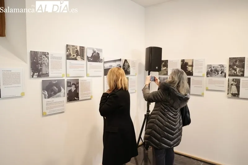 La Universidad de Salamanca recibe para su custodia el legado personal de la escritora salmantina Carmen Martín Gaite, en el Centro Internacional del Español. Foto de David Sañudo