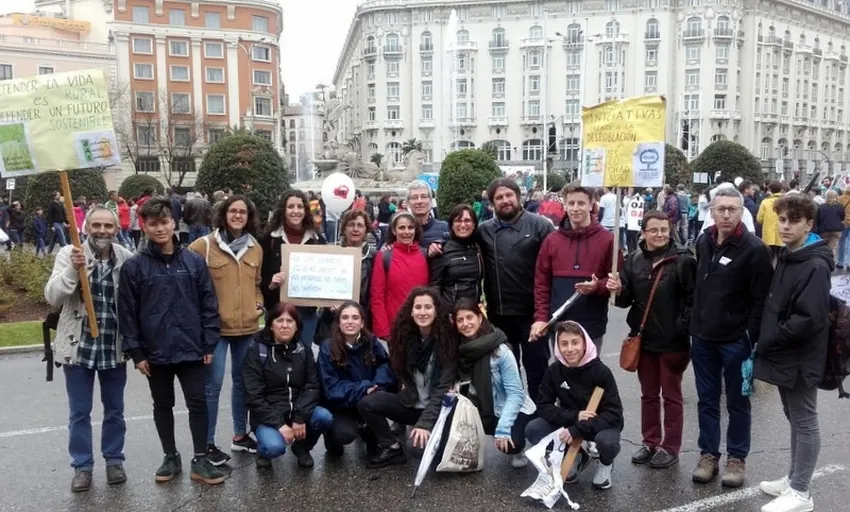 Imágenes de la manifestación en Madrid en 2019  
