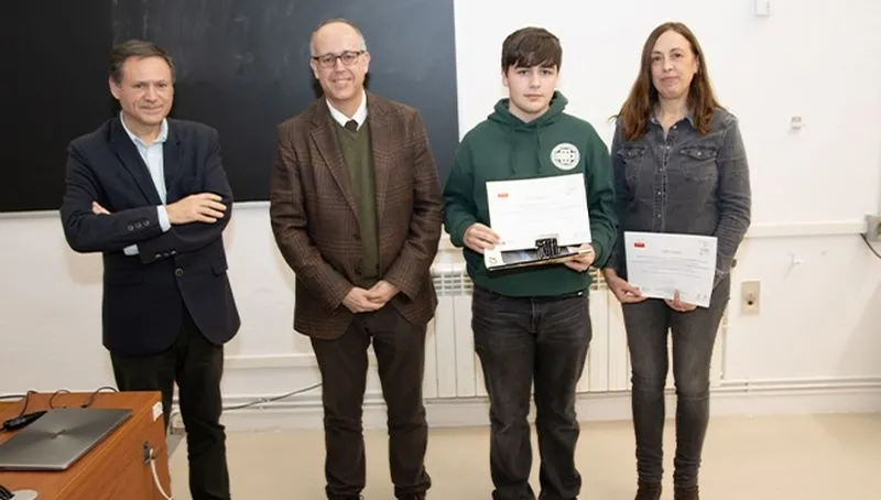 Entrega de premios de la XXXV Olimpiada de Física.