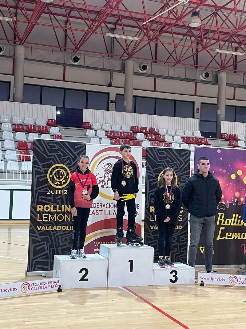 Ganadores del Inline Freestyle regional.