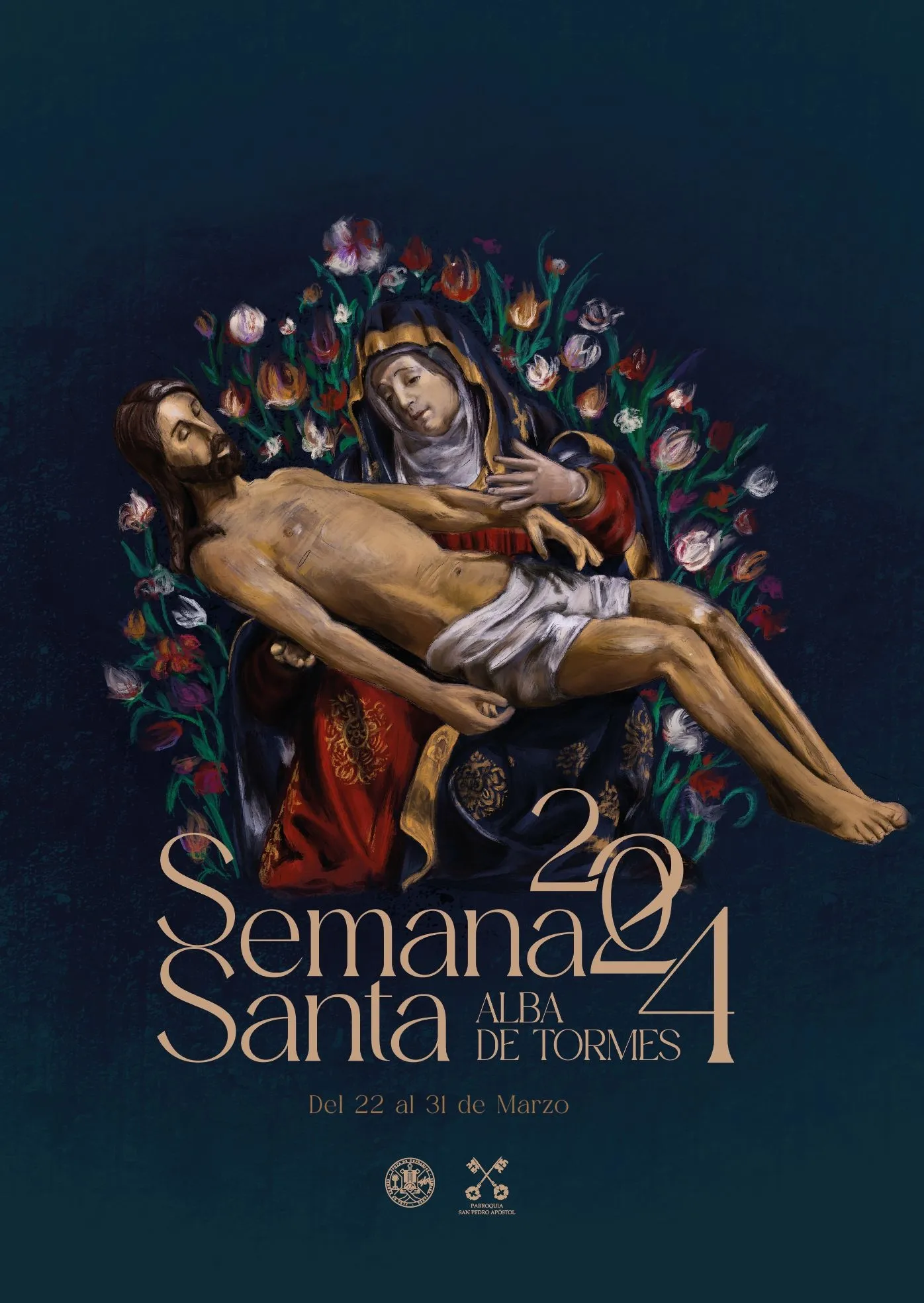 Foto 2 - Las cofrad&iacute;as albenses presentan el cartel y actividades de la Semana Santa de 2024&nbsp;