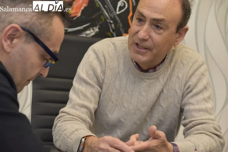Pedro Samuel Martín, alcalde de Carbajosa de la Sagrada. Foto SALAMANCA AL DÍA