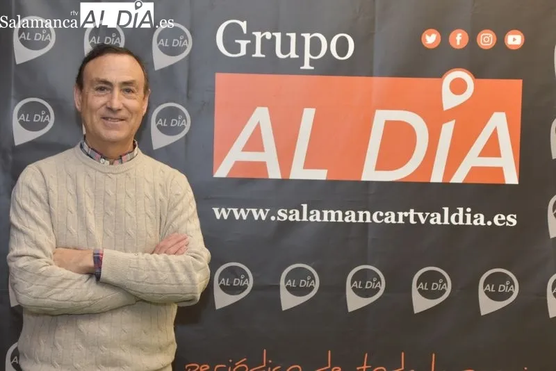 Pedro Samuel Martín, alcalde de Carbajosa de la Sagrada. Foto SALAMANCA AL DÍA