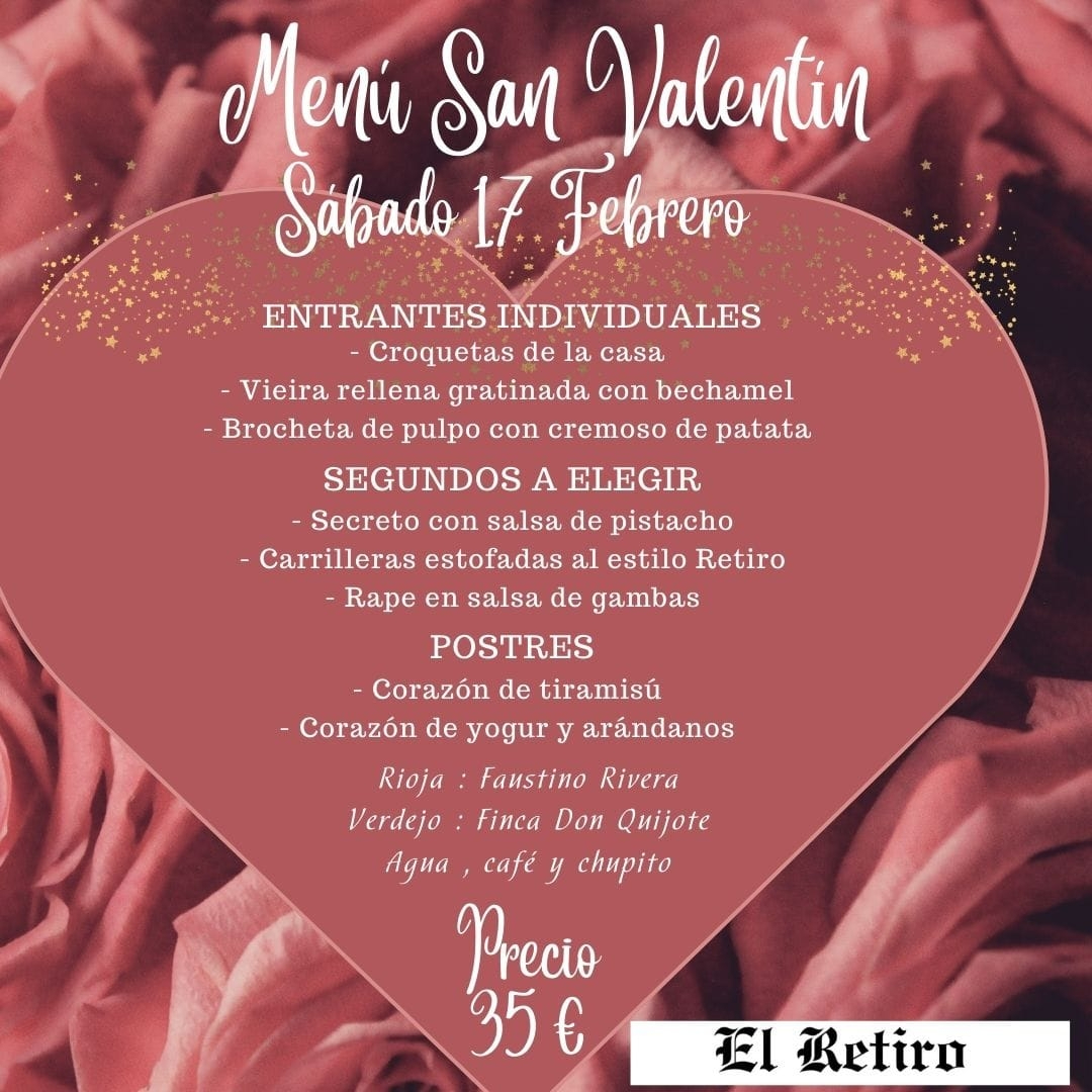 Foto 2 - San Valentín estará muy presente en el Restaurante El Retiro de Vitigudino