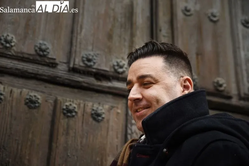 Rubén Legidos, pastor de la iglesia protestante anglicana en Salamanca. Foto de Carmen Borrego
