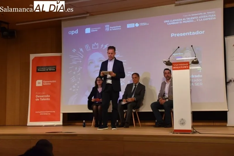 Inauguración del Foro de Desarrollo del Talento en Salamanca. Foto Vanesa Martins