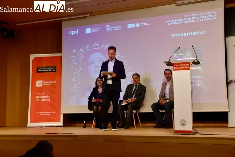Inauguración del Foro de Desarrollo del Talento en Salamanca. Foto Vanesa Martins