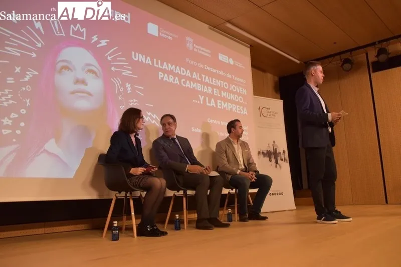 Inauguración del Foro de Desarrollo del Talento en Salamanca. Foto Vanesa Martins