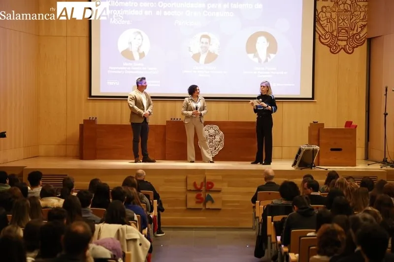 Talent Session sobre las 'Claves para mejorar la empleabilidad' en la UPSA. Foto de David Sañudo