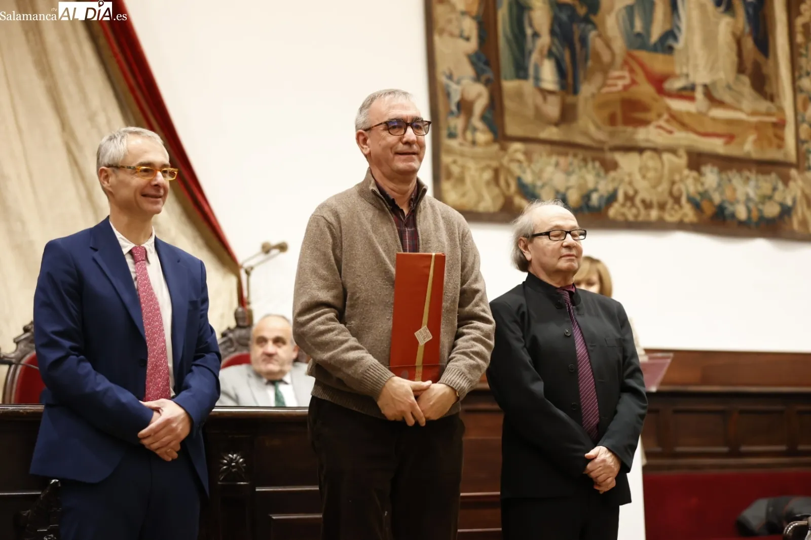 Homenaje al personal técnico de gestión y administración y servicios de la Universidad. Fotos: David Sañudo.