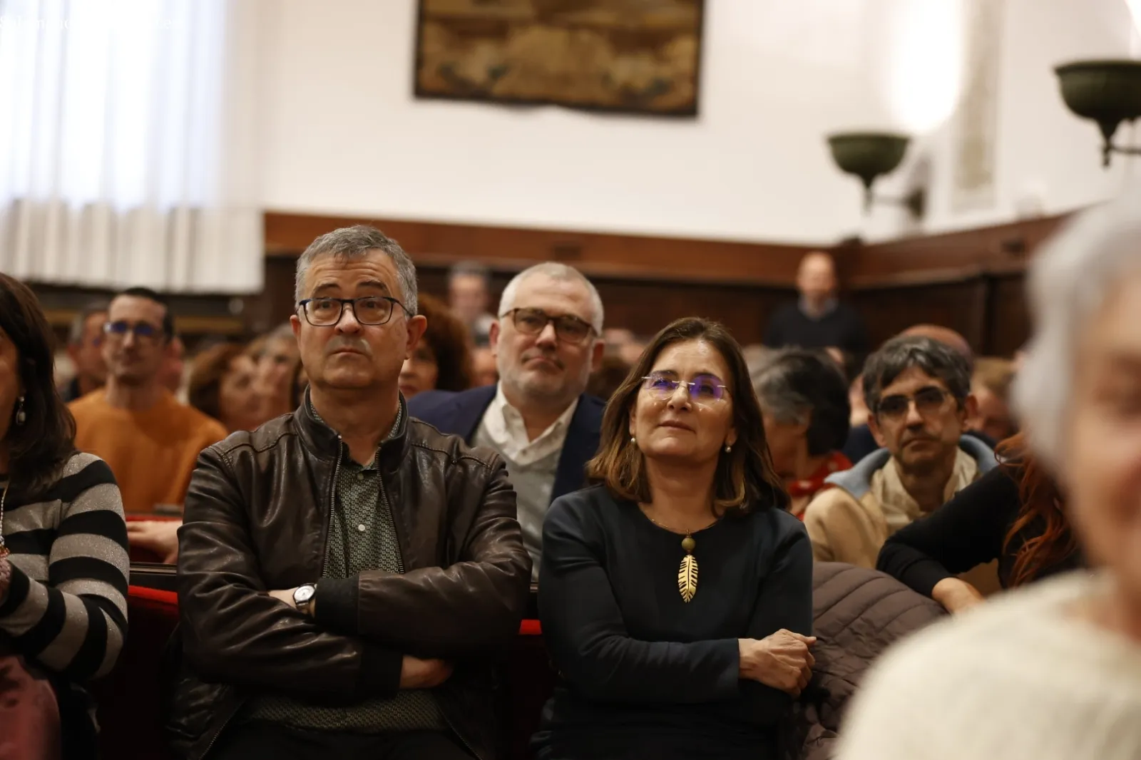 Homenaje al personal técnico de gestión y administración y servicios de la Universidad. Fotos: David Sañudo.