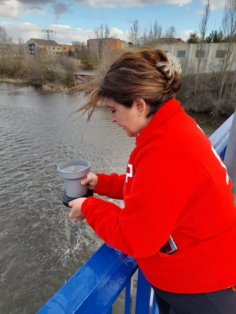 Voluntariado ambiental de Cruz Roja en Salamanca.