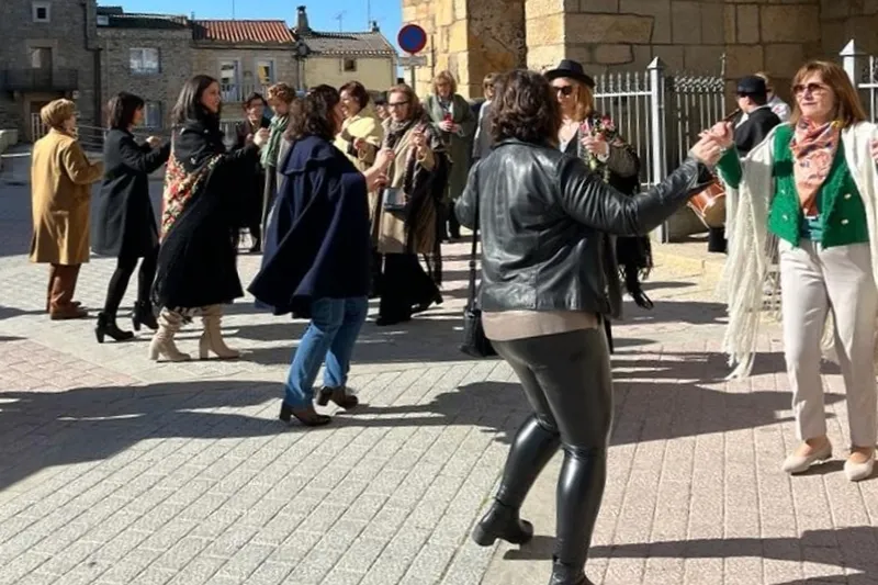 Celebración de Santa Águeda en Saucelle