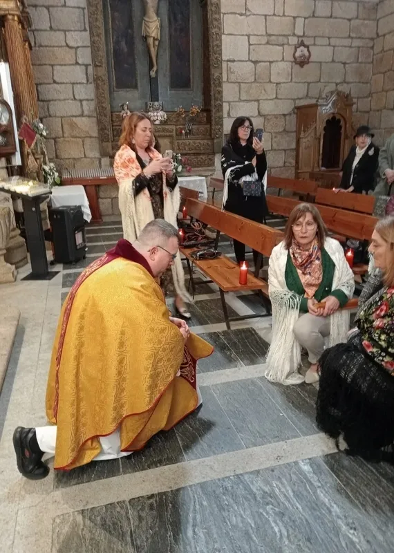 Celebración de Santa Águeda en Saucelle