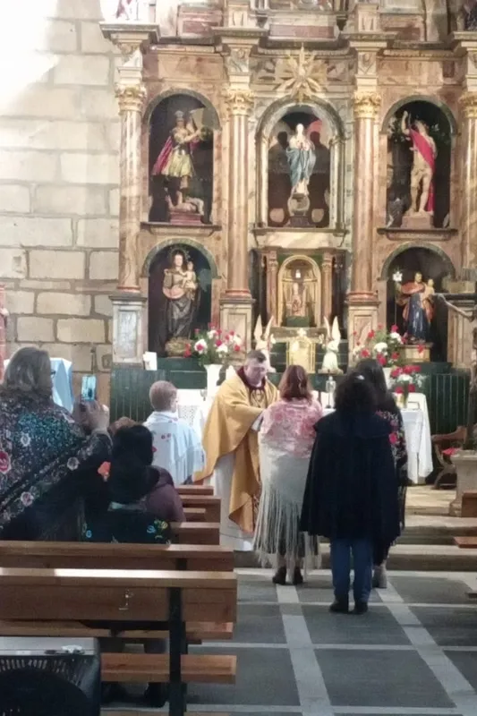 Celebración de Santa Águeda en Saucelle