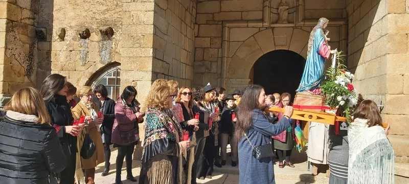 Celebración de Santa Águeda en Saucelle