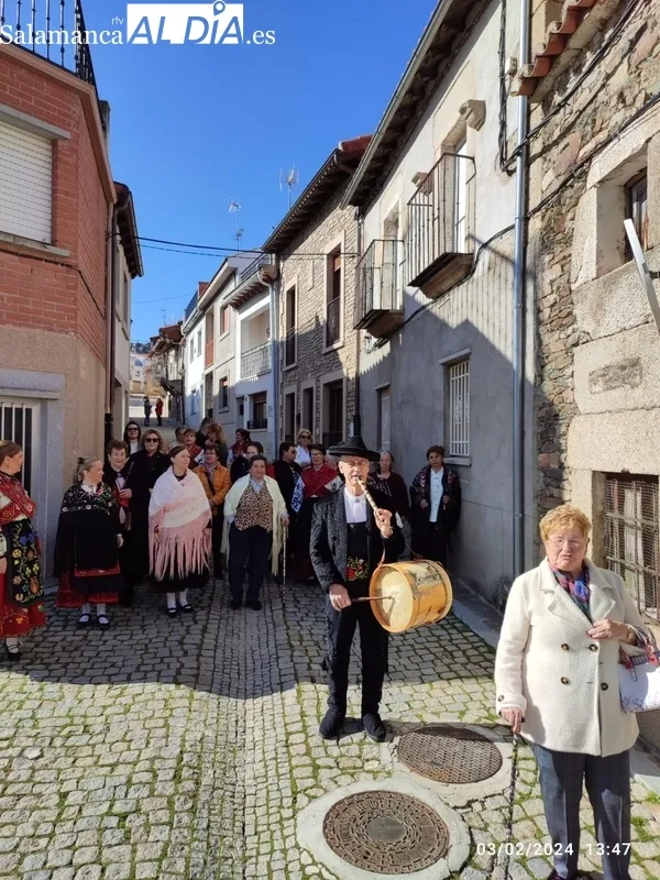 Fiesta de Santa Águeda en Vilvestre 