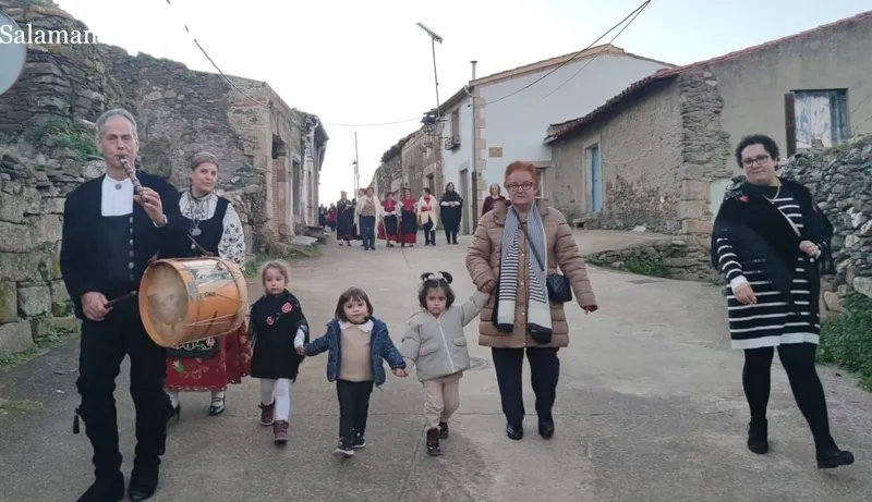 Fiesta de Santa Águeda en Vilvestre 