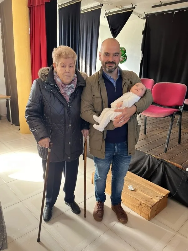 Celebración de la fiesta de las águedas en Villaseco de los Reyes