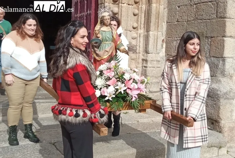 Celebración de Santa Águeda en Ledesma 