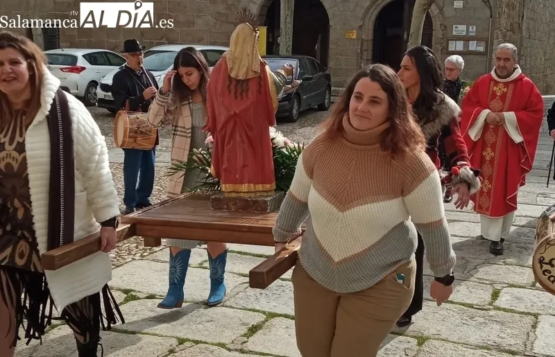 Celebración de Santa Águeda en Ledesma 