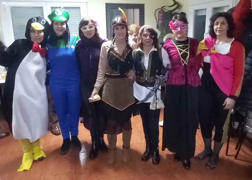 Celebración del Domingo de Carnaval en Valderrodrigo