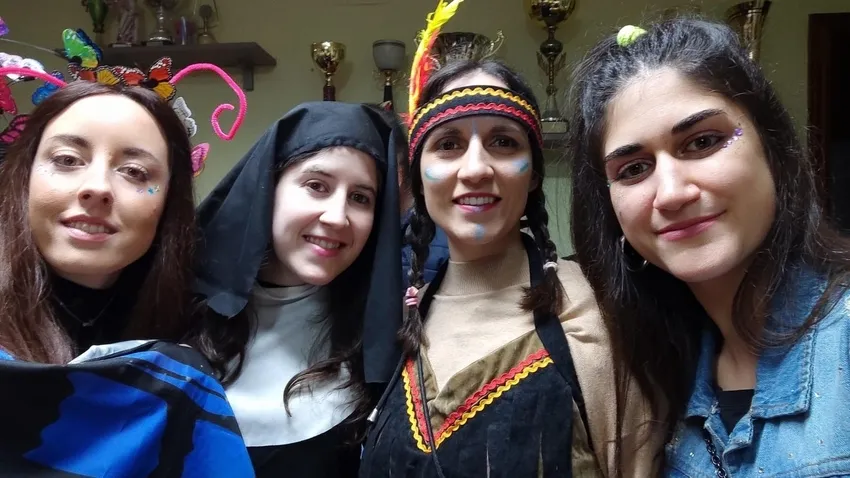 Celebración del Domingo de Carnaval en Valderrodrigo