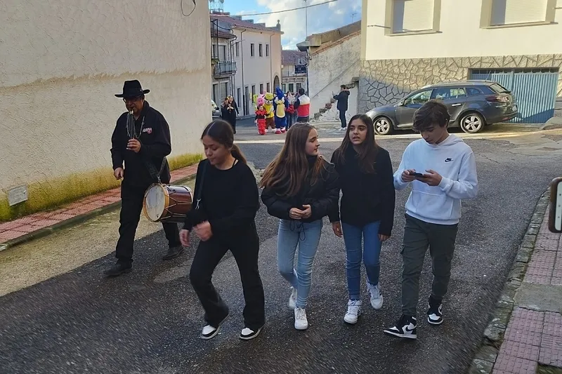 Celebración del Martes de Carnaval en Villarino de los Aires