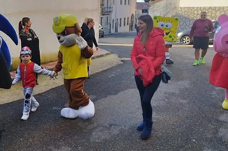 Celebración del Martes de Carnaval en Villarino de los Aires