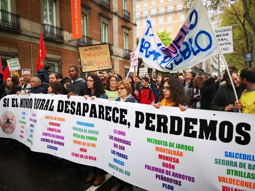 Imágenes de la manifestación en Madrid en 2019  