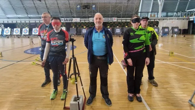 El salmantino Dani Martín Anaya, Campeón de España de tiro con arco adaptado | FOTOS: Perfil X @RFETA