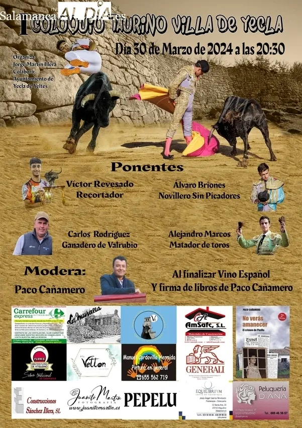 Victor Revesado en el concurso de recortes de Vitigudino el agosto pasado, donde también resultó ganador / CORRAL