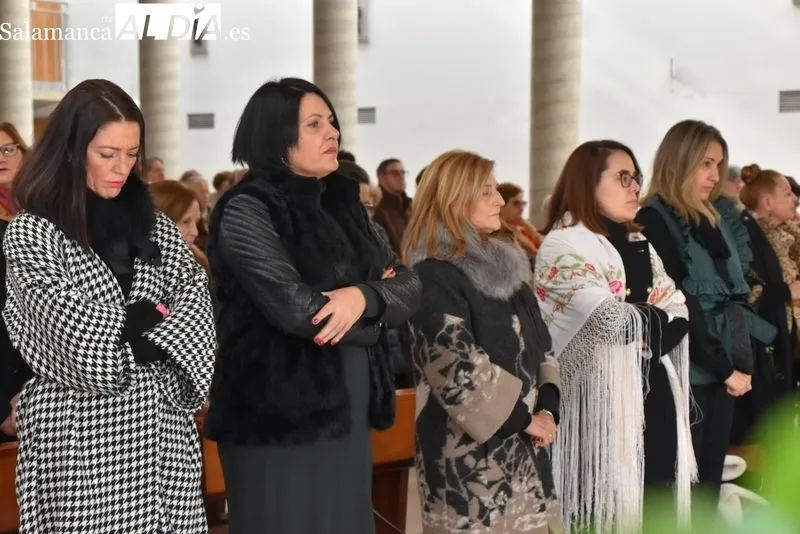 Procesión de las águedas en Santa Marta de Tormes