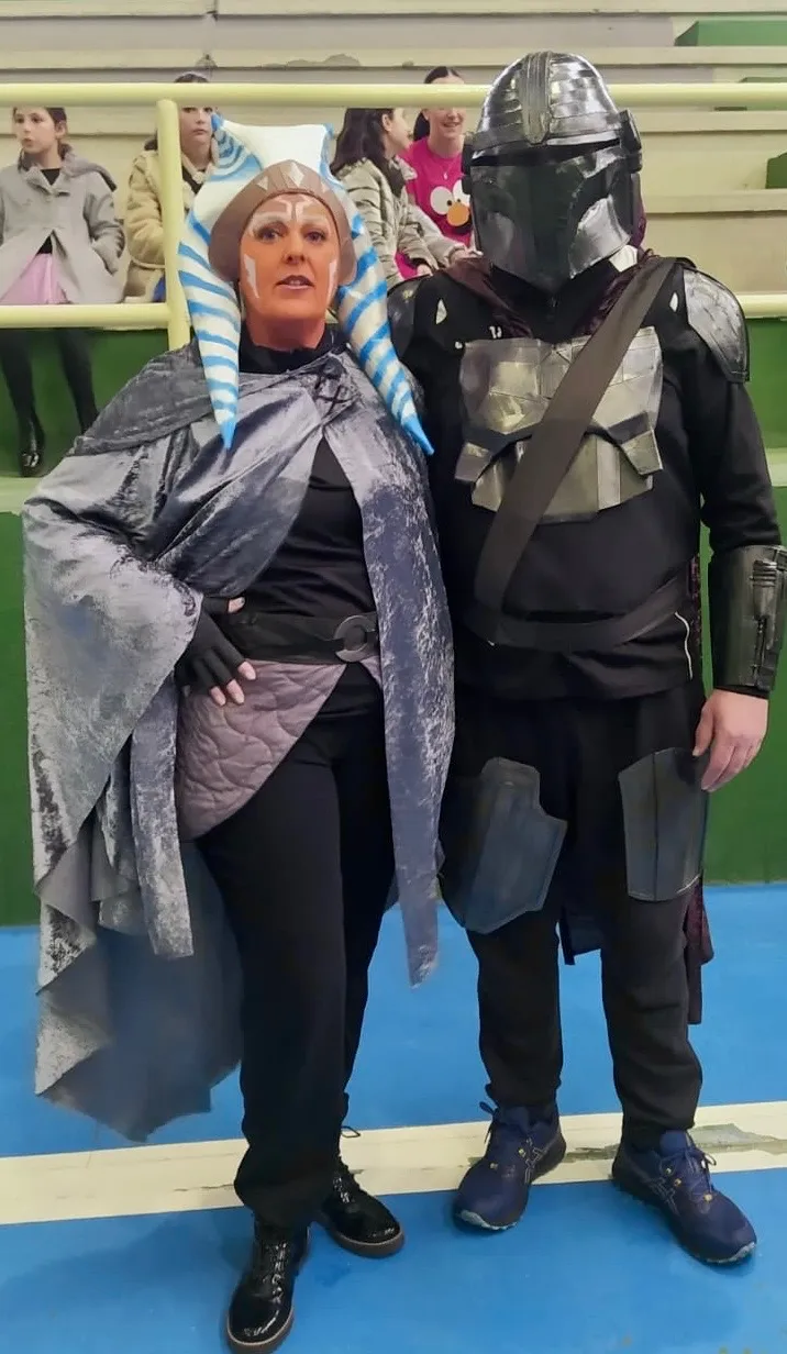 Grandes y pequeños disfrutaban disfrazados en el carnaval del CEO Miguel Delibes de Macotera