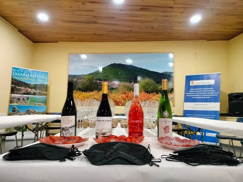 Cata Sensorial en San Esteban de la Sierra. 
