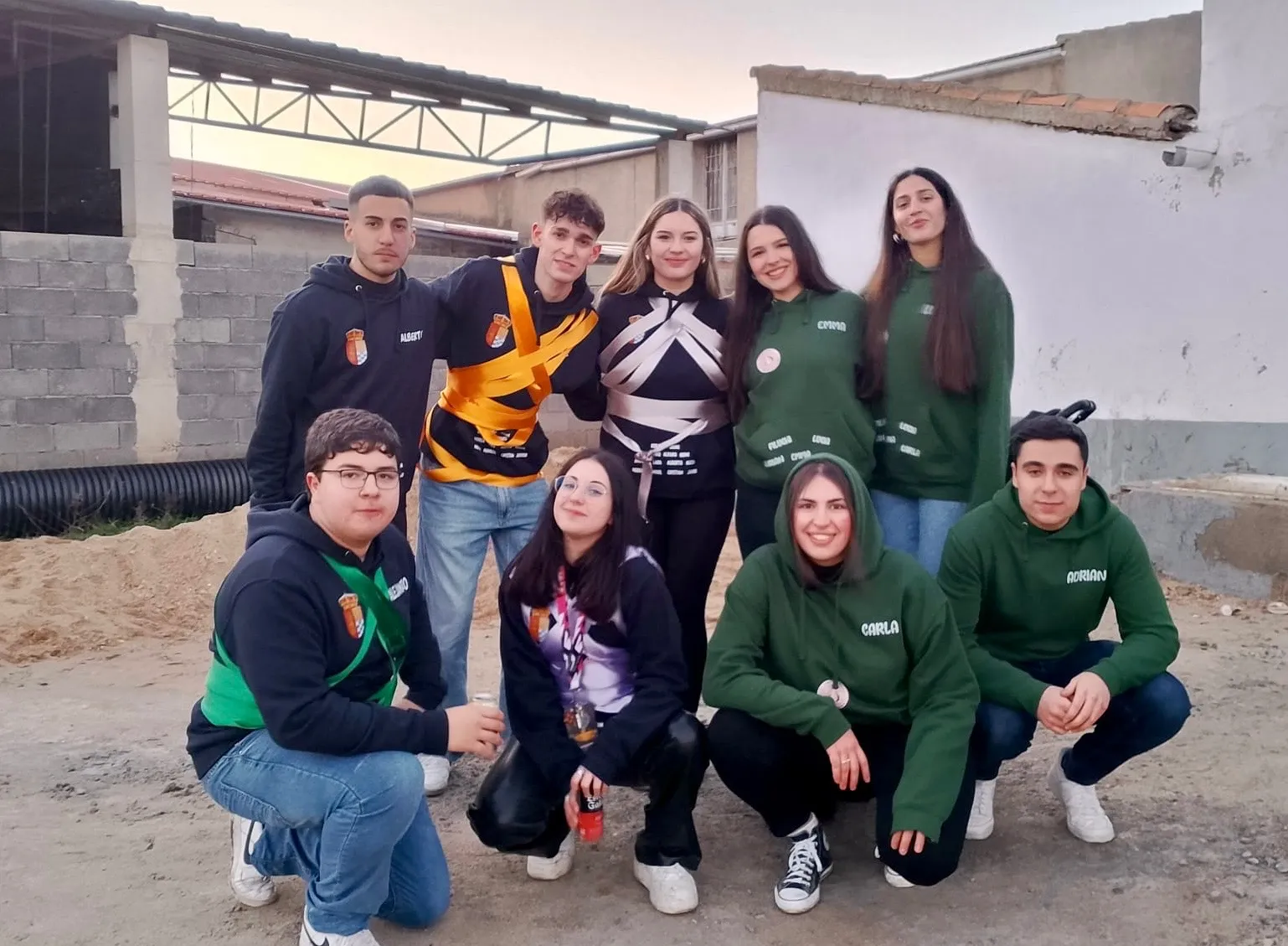Los Quintos 05 de Villoruela celebraban este fin de semana su fiesta